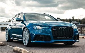 Audi RS6 Avant on Vossen Wheels (CV10) 2019 года